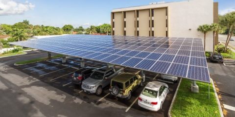 tettoie fotovoltaiche per parcheggi