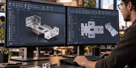 progettazione industriale con software cad